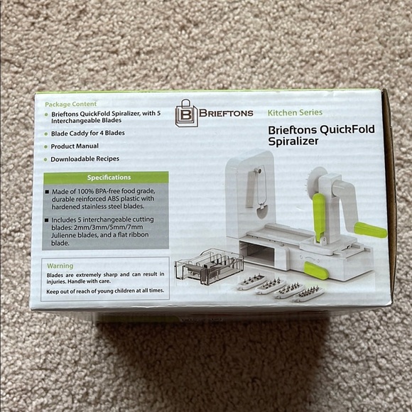 Brieftons Quickfold Spiralizer - Picture 6 of 6